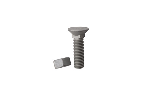 1245810G IHOF Pflugschraube M12x1,75x45 und Sechskantmutter