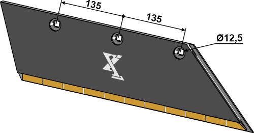 IHOF Schar-Hinterteil 15x150 SB56D R - rechts - Hartmetall