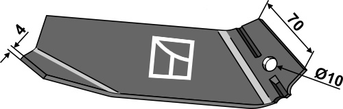 IHOF Häufelschar 210mm - rechts