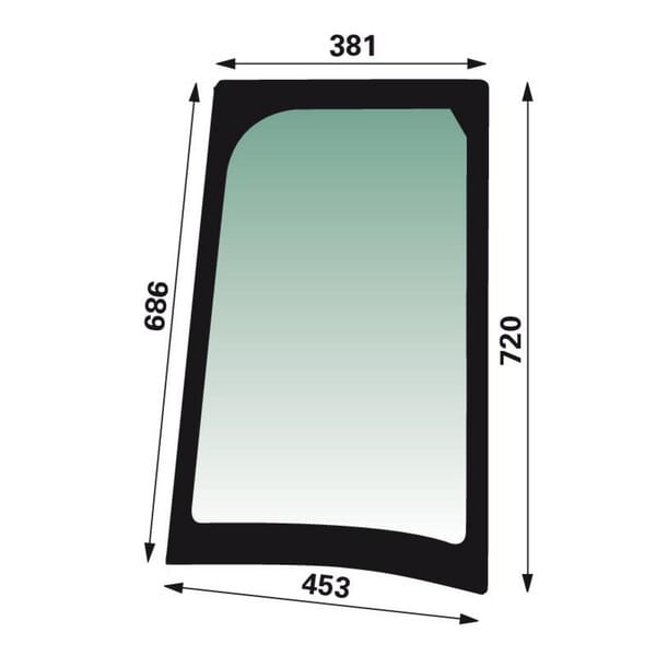 Seitenfenster CNH (87352416) von Case IH