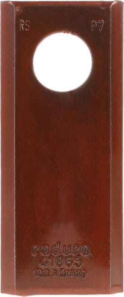 Schumacher Mähmesser links / rechts 96x40x3 mm, Bohrung Ø 19 mm, geeignet für Deutz Fahr / Fella / Claas / Krone / Kuhn / Niemeyer / Pöttinger / PZ, 25er-Packung VF16608175KR