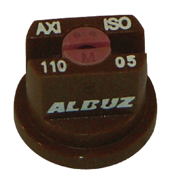 AXI11005 Flachstrahldüse AXI 110° braun Keramik Flachstrahldüse AXI 110° braun Keramik AXI11005