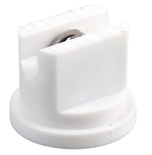 Flachstrahldüse LU 120° weiß V2A LU12008S