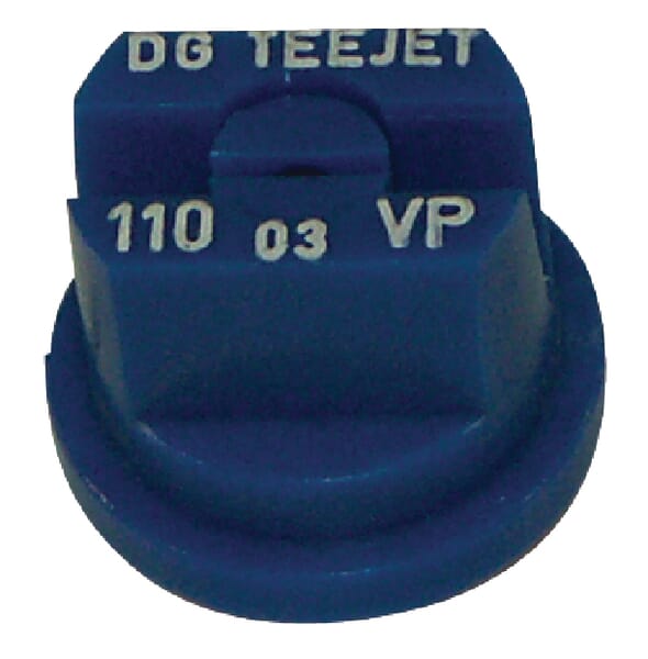 DG11003VP Flachstrahldüse DG 110° blau Kunststoff Flachstrahldüse DG 110° blau Kunststoff DG11003VP