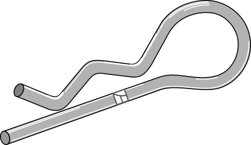 IHOF Federvorstecker mit Einzelfelder