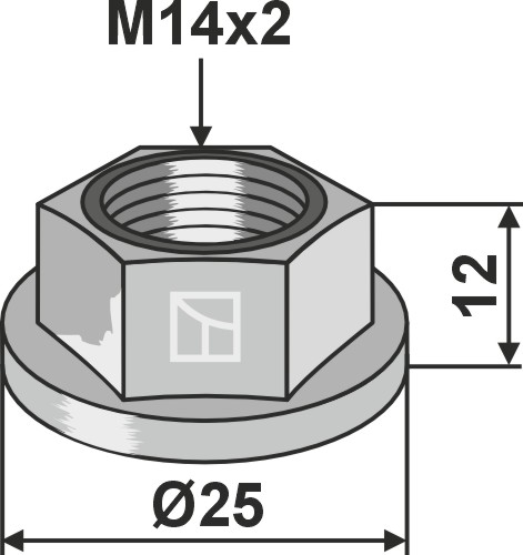 IHOF Bundmutter - M14x2