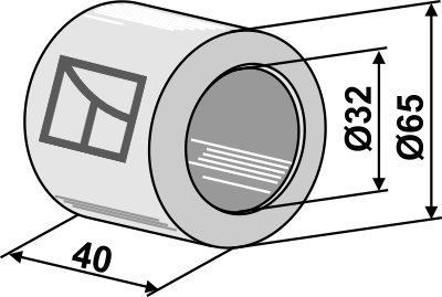 IHOF Kunststofflager - Ø65