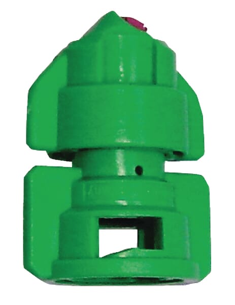 Doppelflachstrahldüse TDHS 110° grün TDHS110015