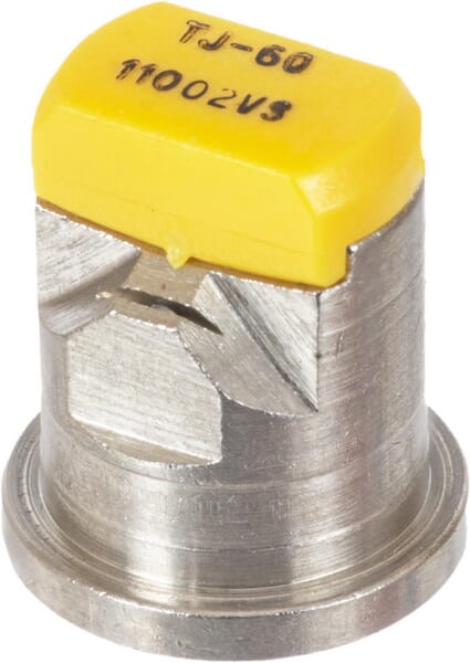 Doppelflachstrahldüse TJ 110° gelb V2A TJ6011002VS