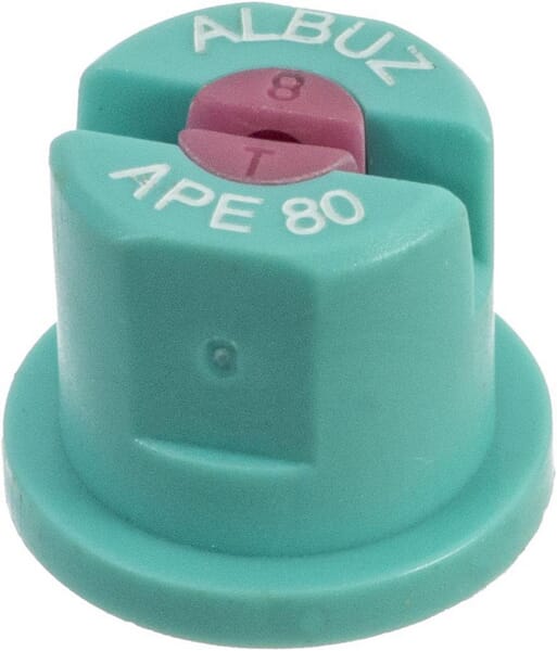 Flachstrahldüse APE 80° türkis Keramik APE80TURQUOISE