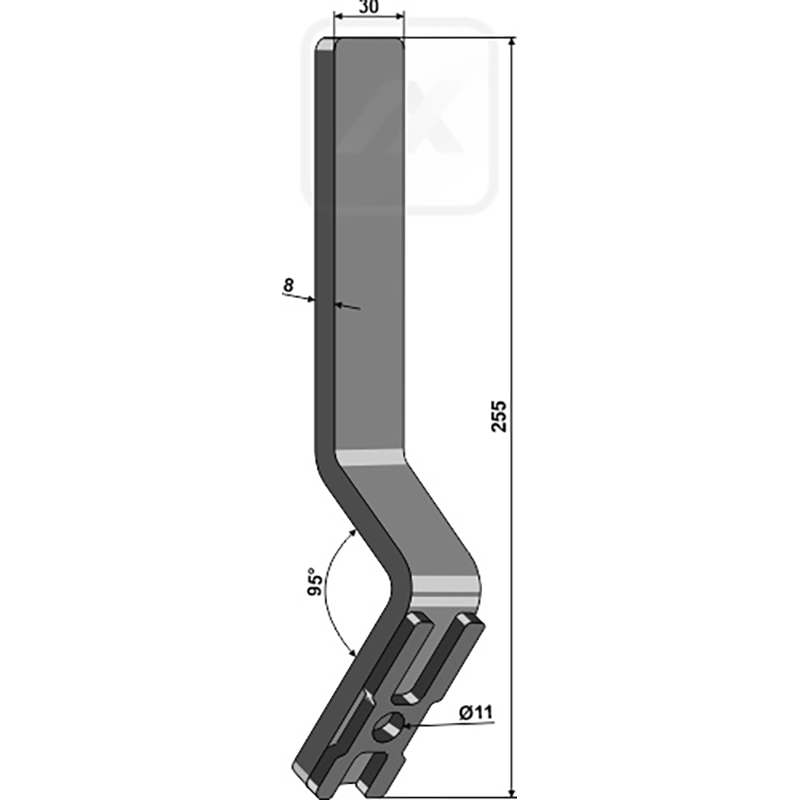 Landwirtschaft Bodenbearbeitung Grubber Schare & Leitbleche Häufelscharhalter Einböck