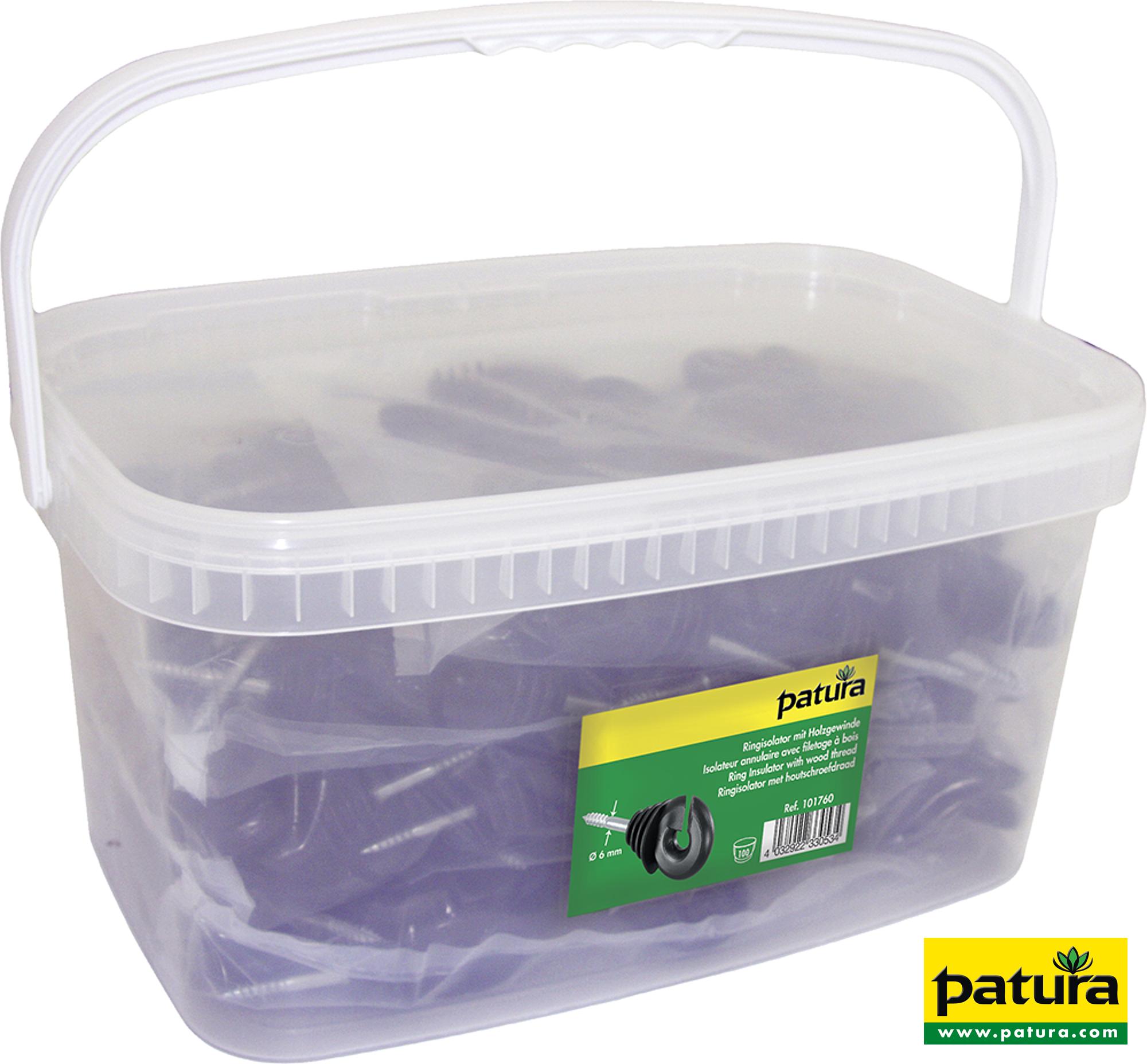 RINGISOLATOR M.HOLZGEWINDE 6MM SCHAFT