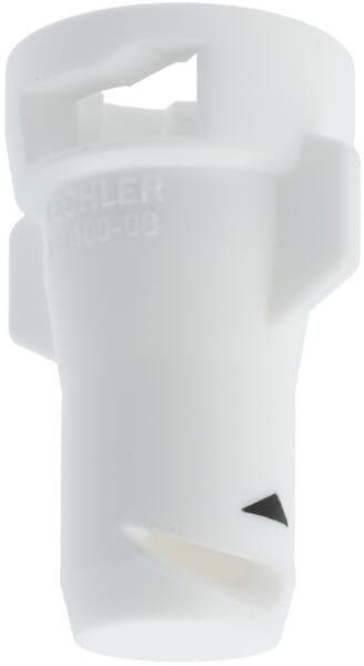 Off-centre-Düngerdüse FB 08 Kunststoff weiß FB08