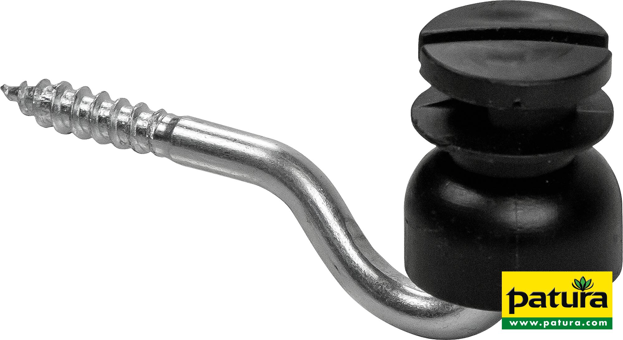 SCHLITZISOLATOR MIT HOLZGEWINDE 25ST