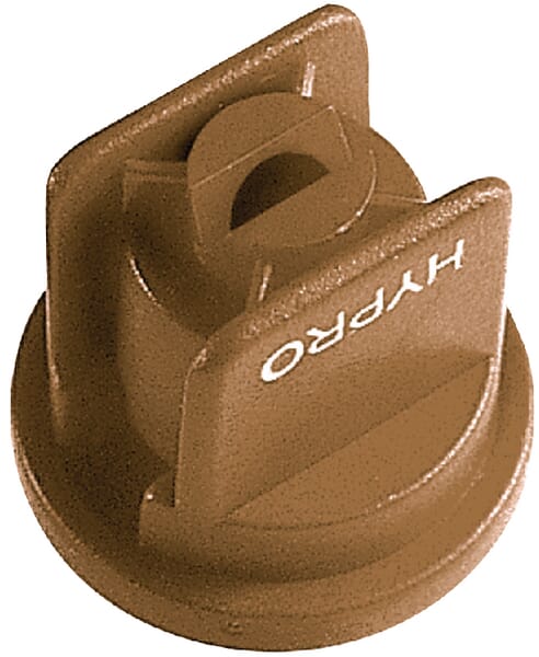 Flachstrahldüse LD 110° braun Kunststoff LD05F110