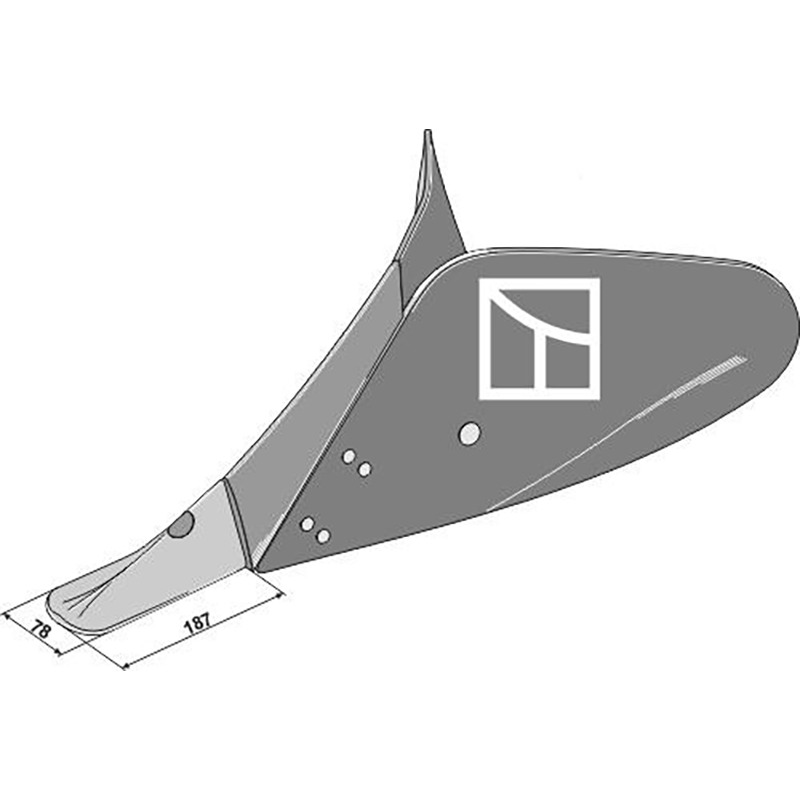 Landwirtschaft Bodenbearbeitung Grubber Schare & Leitbleche Häufelkörper kpl.