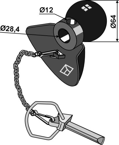 IHOF Fangprofil Kat. III-II und Klappsplint - BLACK LINE