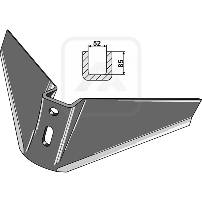 Landwirtschaft Bodenbearbeitung Grubber Schare & Leitbleche Flügelschar Huard|Kuhn