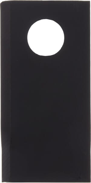 Mähmesser rechts 98x48x4 mm, Bohrung Ø 19 mm, geeignet für Fella (121713) von Agco