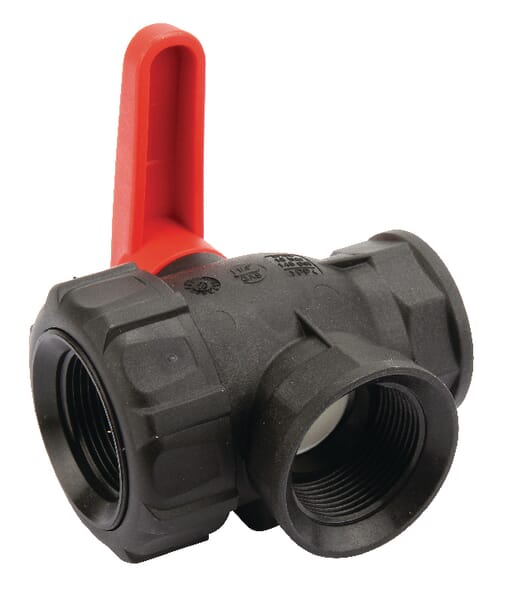 Kugelhahn 1 1/4" innen 3-Wege 45531115V