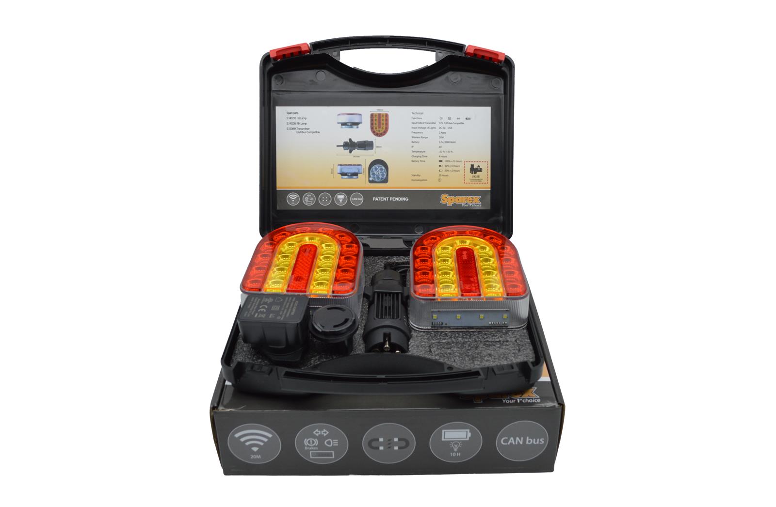 LED LEUCHTENSATZ KABELLOS MAGNET