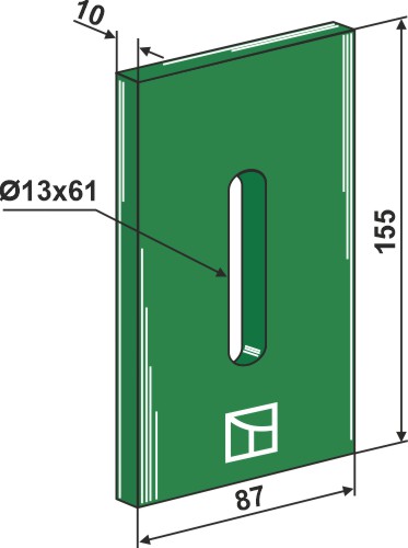 IHOF Greenflex Kunststoff-Abstreifer für Packerwalzen