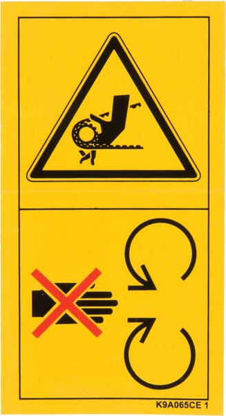 Pikt.V Einzugsgefahr CE (K9A065CE) von Kuhn