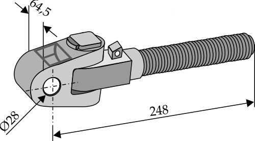 IHOF Gelenkkopf M30x3mm