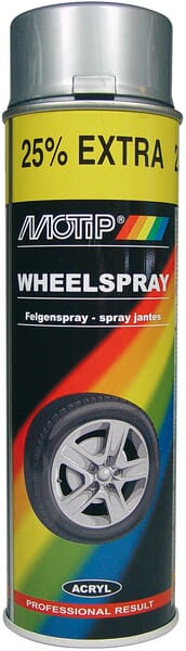 04010 Felgenspray Steelwheel 500ml Motip Felgenspray Steelwheel 500ml #04010