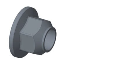 Mutter (504294819FPT) von New Holland