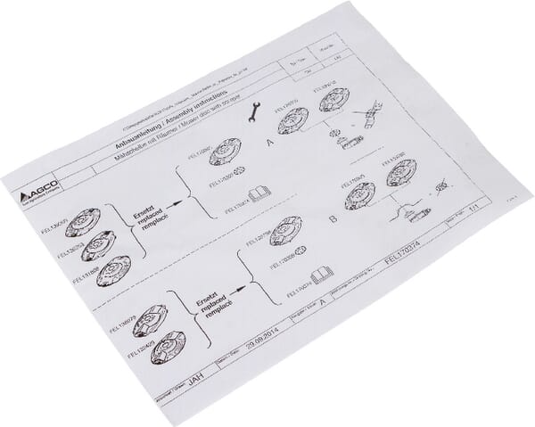 Montageanleitung (170374) von Agco