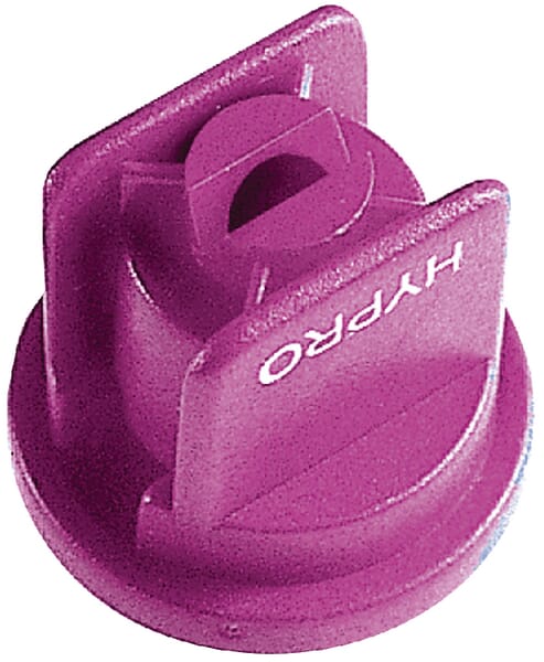 Flachstrahldüse LD 110° violett Kunststoff LD025F110