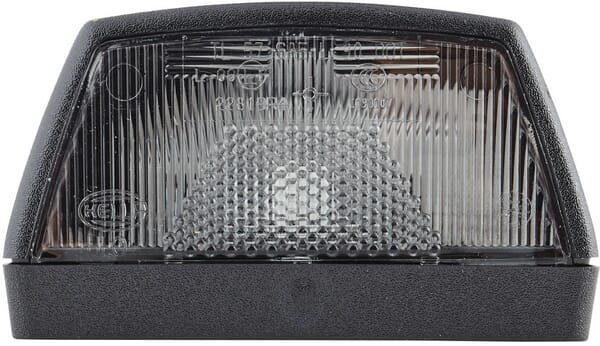 Hella Kennzeichenleuchte 55 x 102 mm schwarz 10 W 2KA003389061