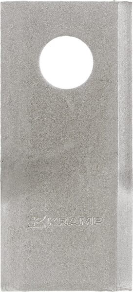 Kramp Mähmesser rechts 105x48x3 mm, Bohrung Ø 19 mm, geeignet für Claas, 25er-Packung 0009041778KR