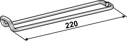 IHOF Bügel 220mm