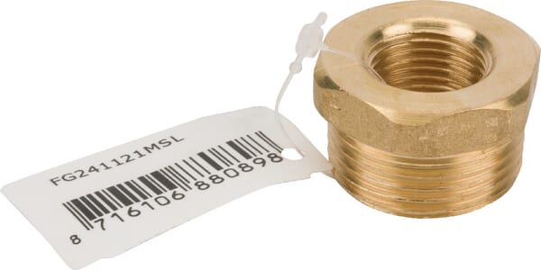 FG241121MSL Reduzierstück IG 1/2" x AG 1" Reduzierstück IG 1/2" x AG 1" FG241121MSL