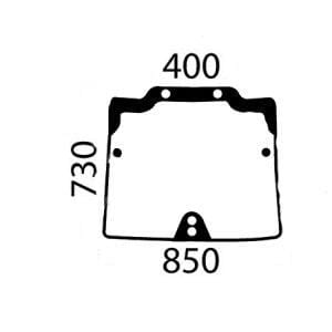 Frontscheibe oben CNH (47127547) von Case IH
