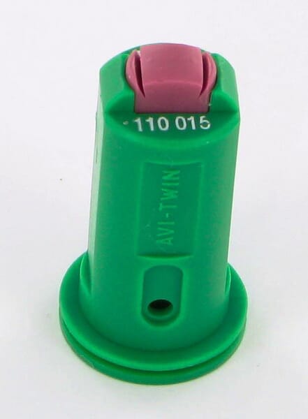 Injektordüse AVI TWIN 110° grün Keramik AVITWIN110015