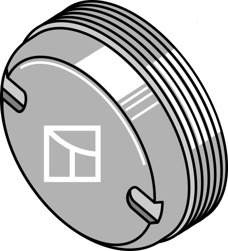 IHOF Gehäusedeckel - M64x2