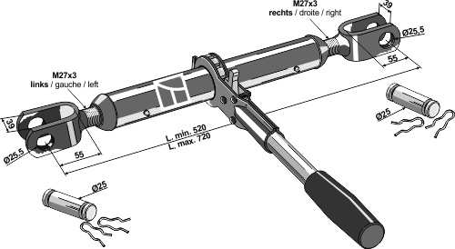 IHOF Stabilisator mit Ratsche