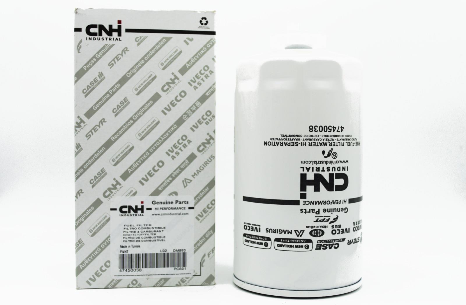 Kraftstofffilter für New Holland T4/TK4/T5/TD5 Traktoren und New Holland W60C/W70C/W80C Radlader