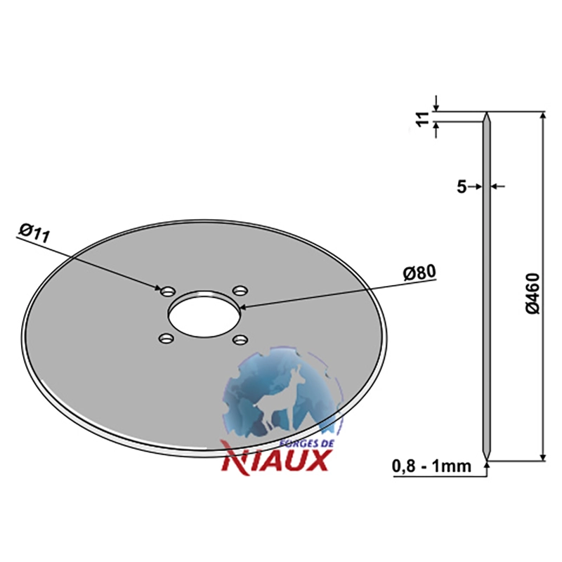 Landwirtschaft Bodenbearbeitung Scheibeneggen Sechscheibe glatt Niaux|Agrolux|Massey Ferguson|Överum / Fiskars