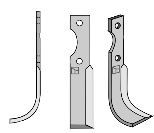 IHOF Fräsmesser 175x30mm, rechts