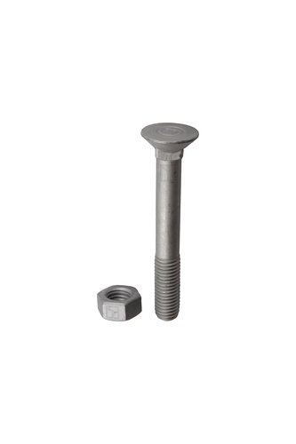 1290810G IHOF Pflugschraube M12x1,75x90 und Sechskantmutter