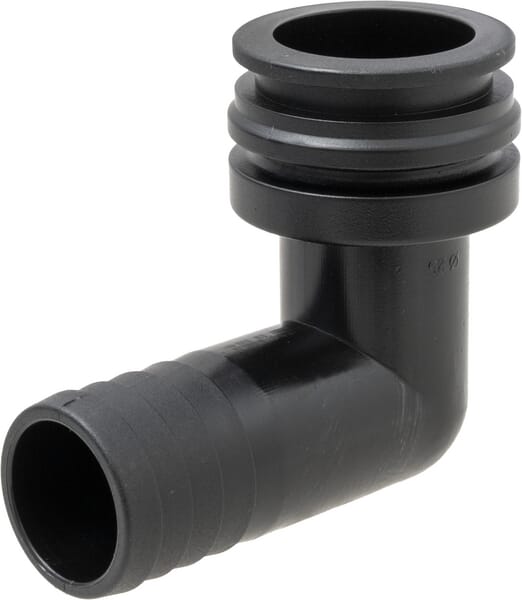 8420404 Gabelkupplung, Außengewinde, 90°, AF4, 25 mm, Schlauchanschluss Gabelkupplung, Außengewinde, 90°, AF4, 25 mm, Schlauchanschluss 8420404