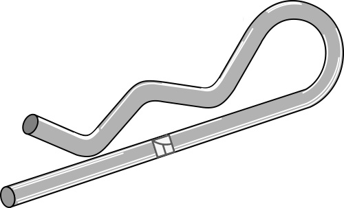 IHOF Federvorstecker mit Einzelfelder