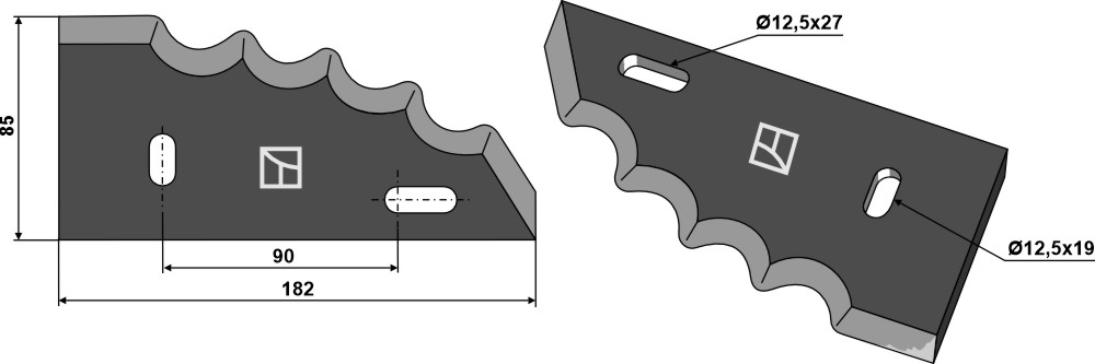 IHOF Futtermischwagenmesser, rechts