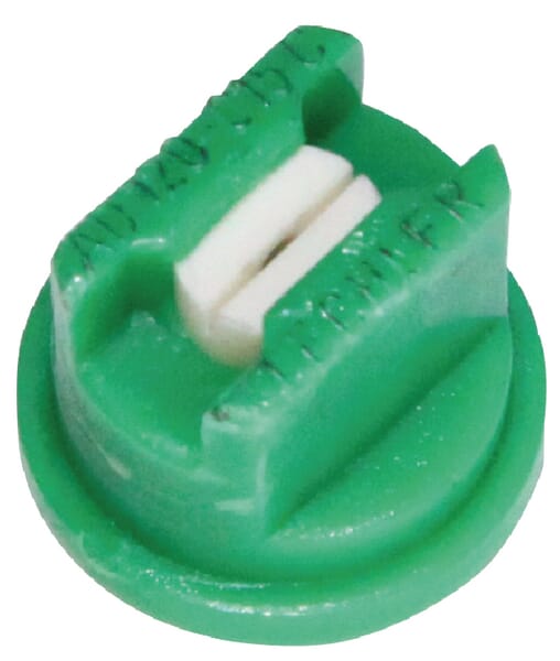 Flachstrahldüse AD 120° grün Keramik AD120015C