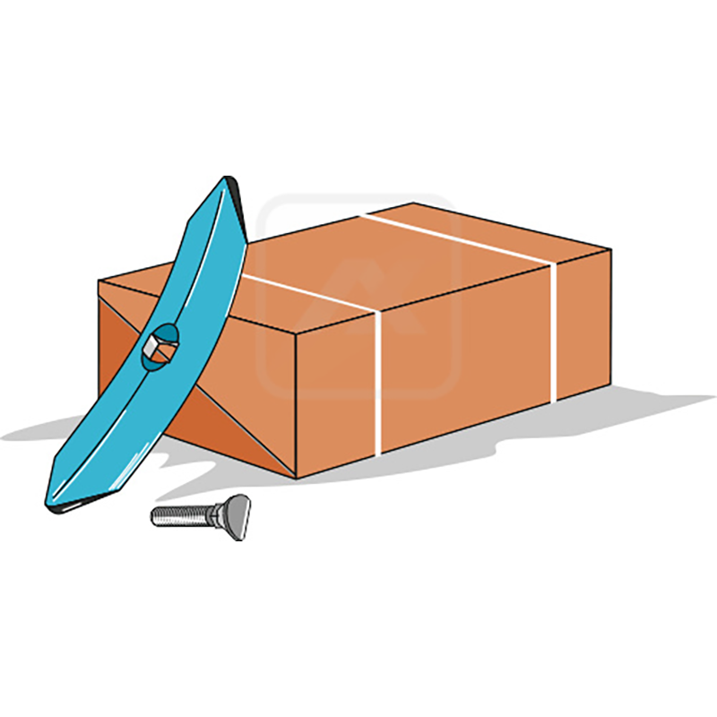 Landwirtschaft Bodenbearbeitung Grubber Schare & Leitbleche Satz mit Schar 190mm