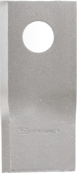 Kramp Mähmesser links 105x48x3 mm, Bohrung Ø 19 mm, geeignet für Niemeyer, 25er-Packung 0009041788KR